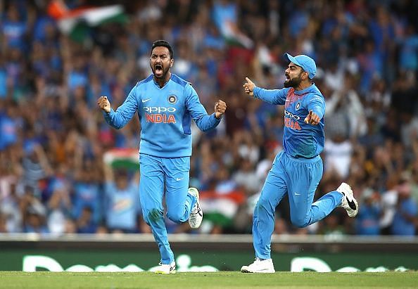 Krunal Pandya (L)
